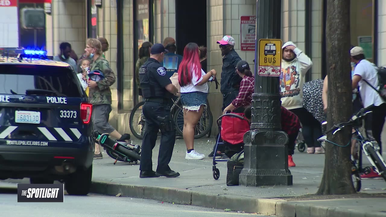 The Spotlight: Seattle's infamous intersection for lawbreaking - 3rd and Pike