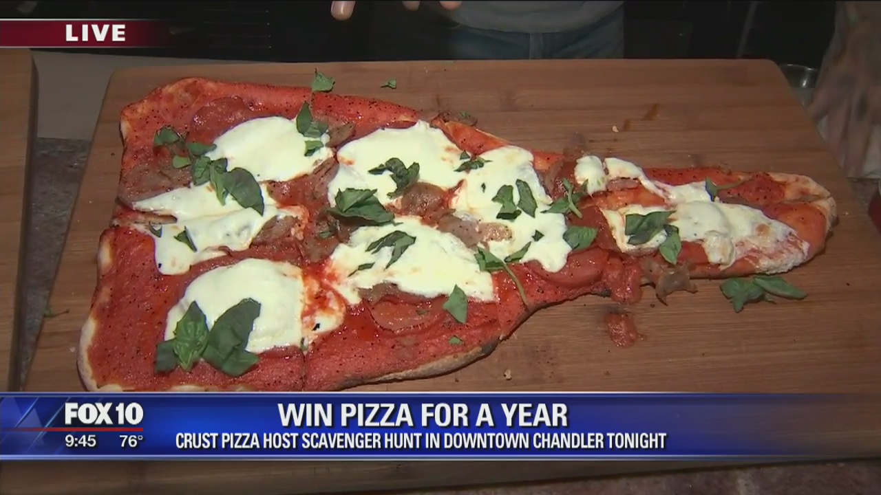 Cory's Corner: Crust Pizza scavenger hunt