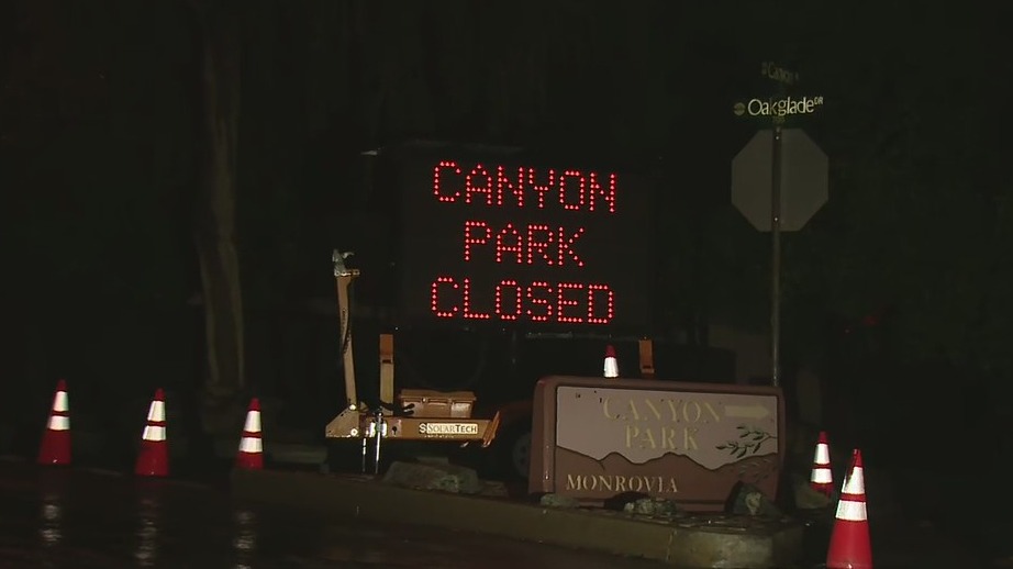 Monrovia prepares for possible debris flows