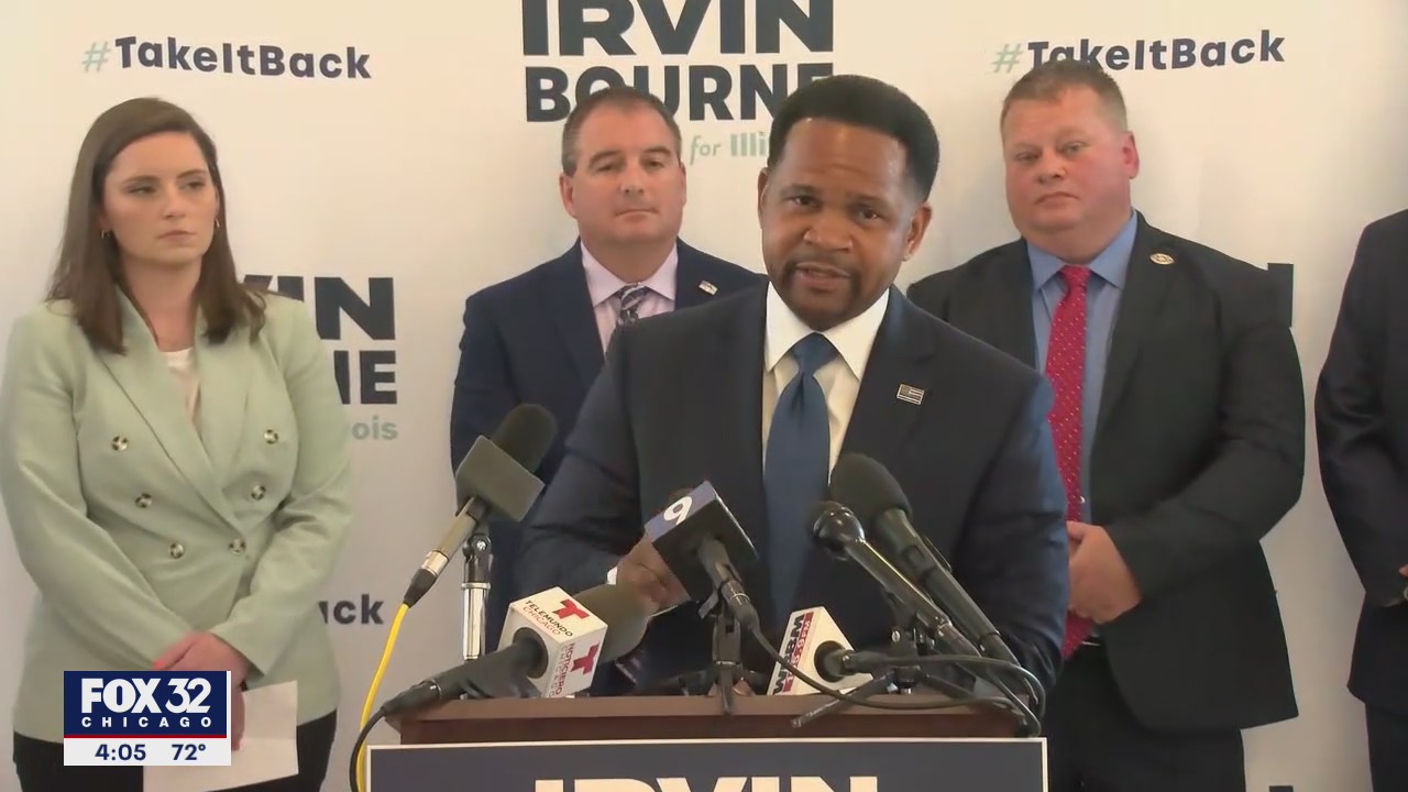 Irvin promises to repeal criminal justice reforms, gubernatorial rival calls him a 'fraud'