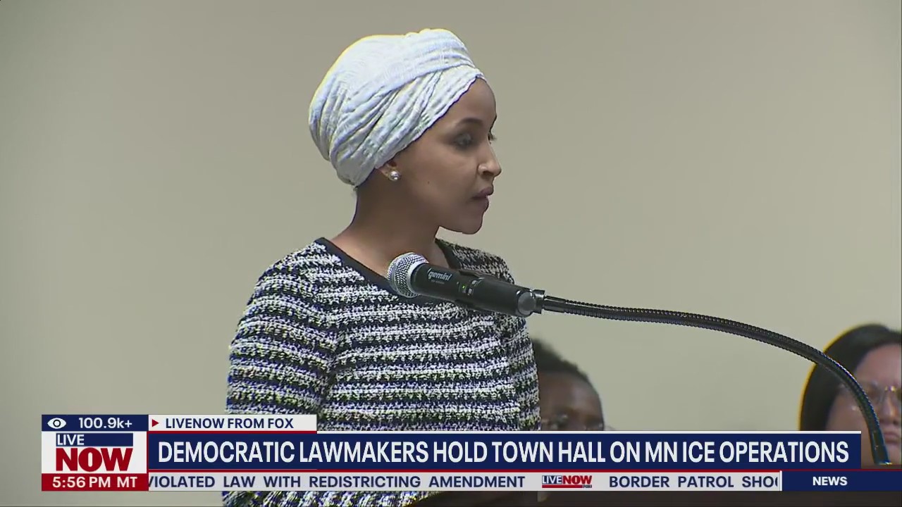WATCH Rep. Omar rushed and "sprayed" by protester