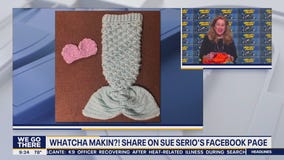 Whatcha Makin? Baby mermaid tail crotchet