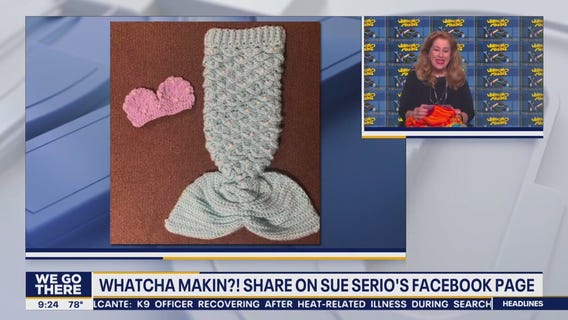 Whatcha Makin? Baby mermaid tail crotchet