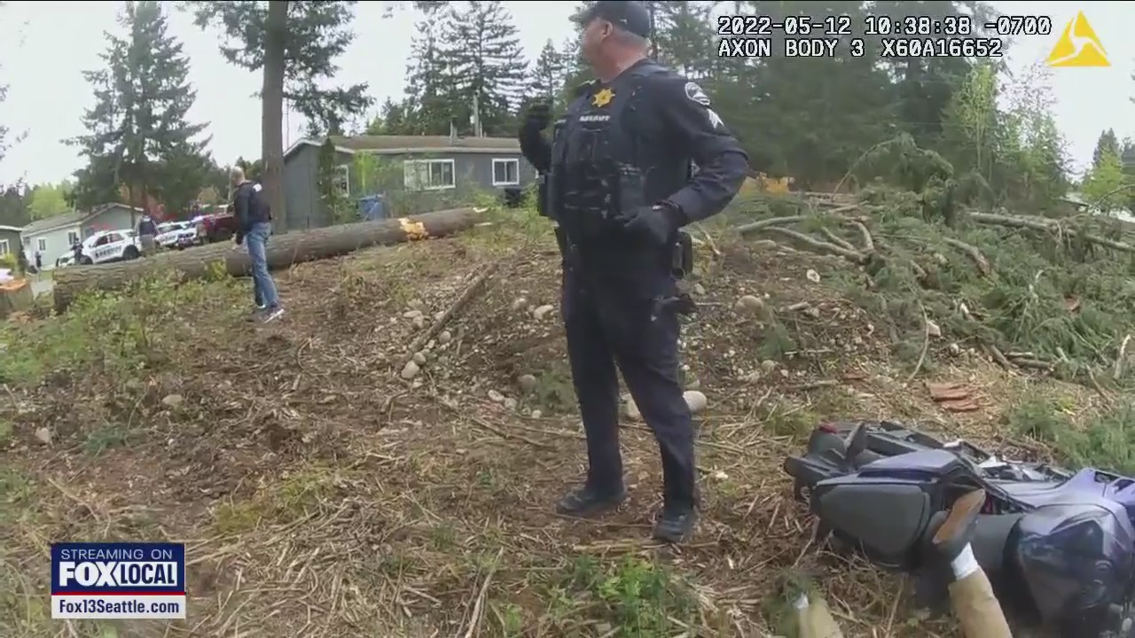 Bodycam: Pierce County Deputy shoots car thief suspect in the back