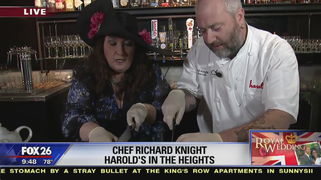 Tea sandwiches fit for royalty