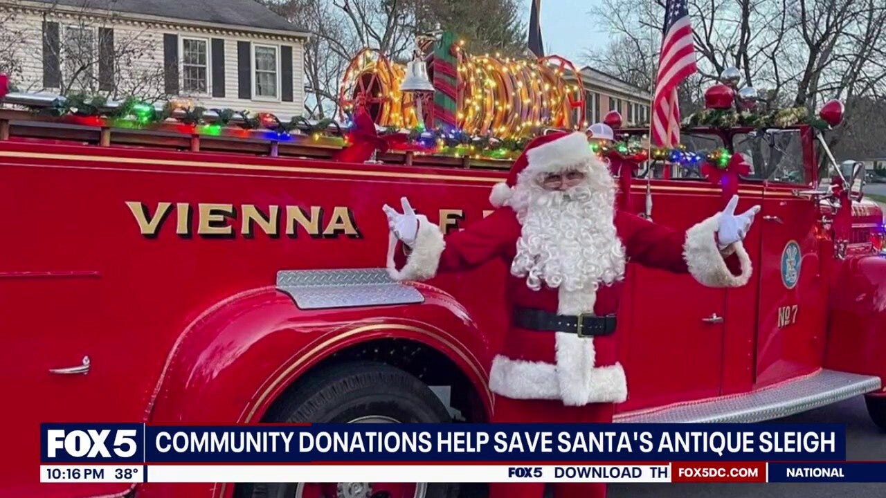 Donations help save Vienna Volunteer Fire Department's antique truck