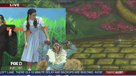 Charley at Seminole High School's 'Wizard of Oz'