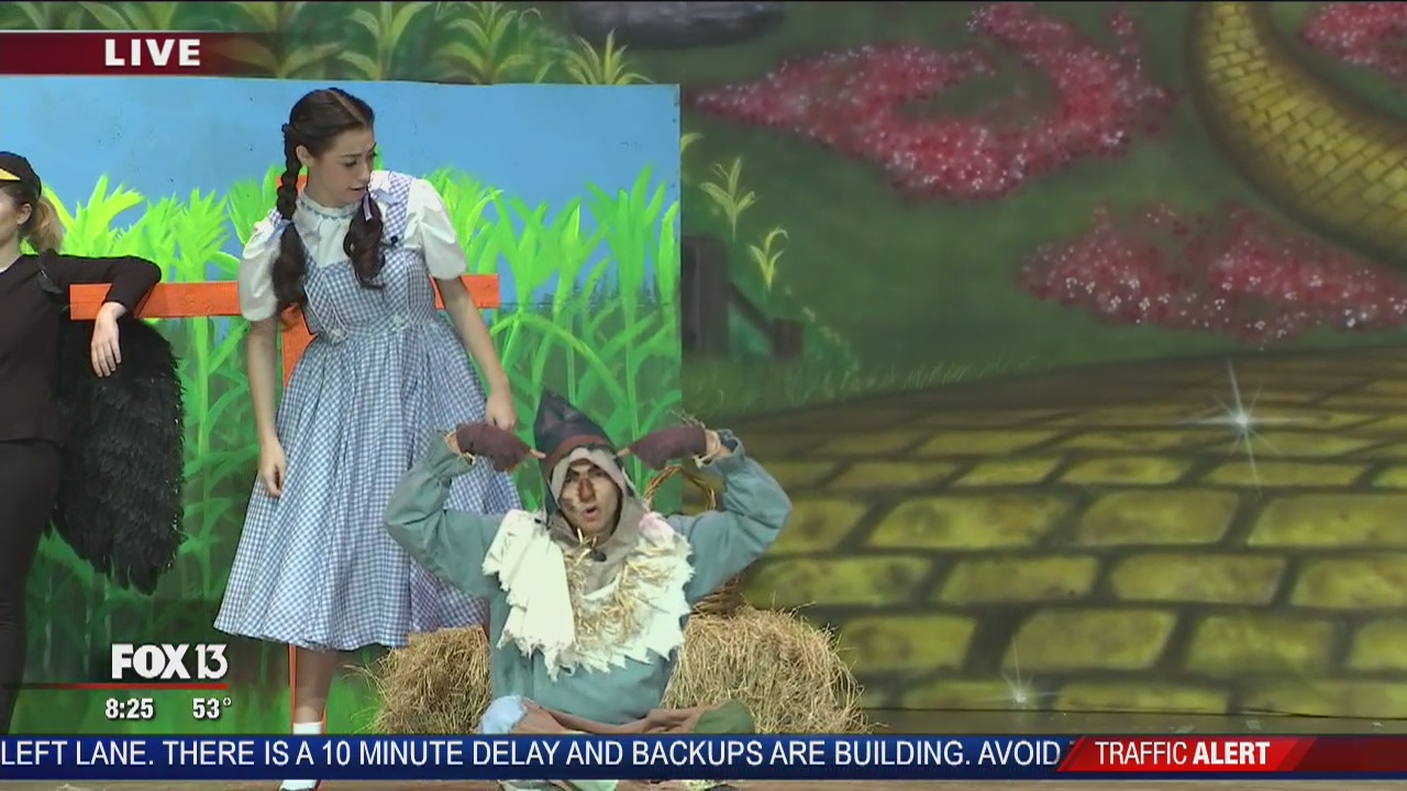 Charley at Seminole High School's 'Wizard of Oz'
