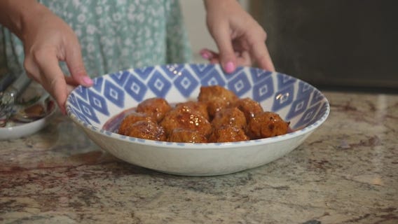 Allison's Cooking Diary: Sweet and Spicy Chicken Meatballs