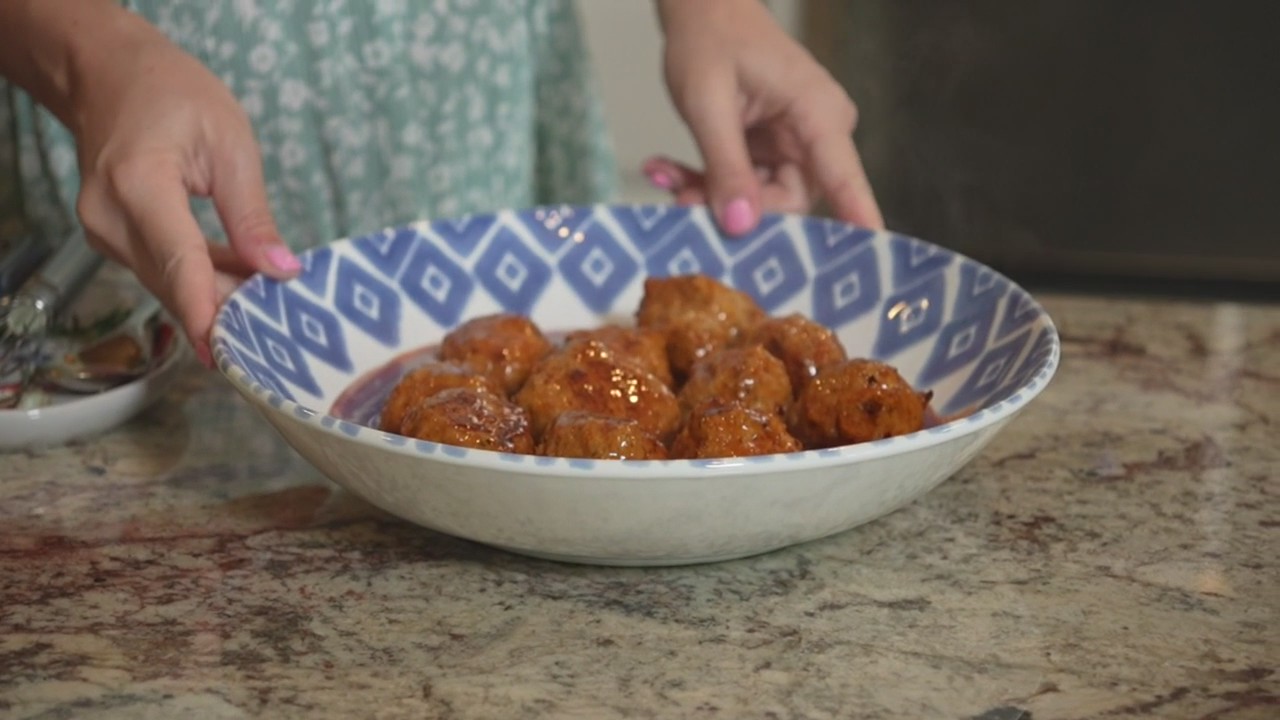 Allison's Cooking Diary: Sweet and Spicy Chicken Meatballs