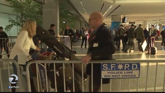 Confusion persists at SFO, travel ban protest crowds dwindle