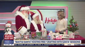 Seattle Santa and Mrs. Claus host free holiday crafting events for families