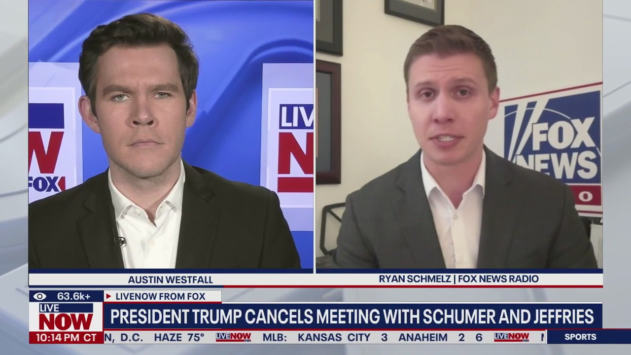 Trump cancels meeting with Schumer, Jeffries