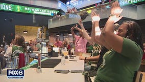 Bucks fans still celebrating title 1 year later