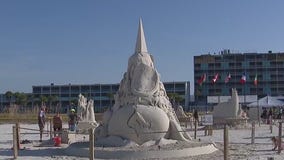 Sanding Ovations brings sand castles to life