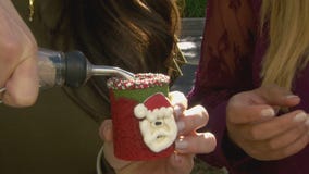 Taking 'cookie shots' in honor of National Cookie Day