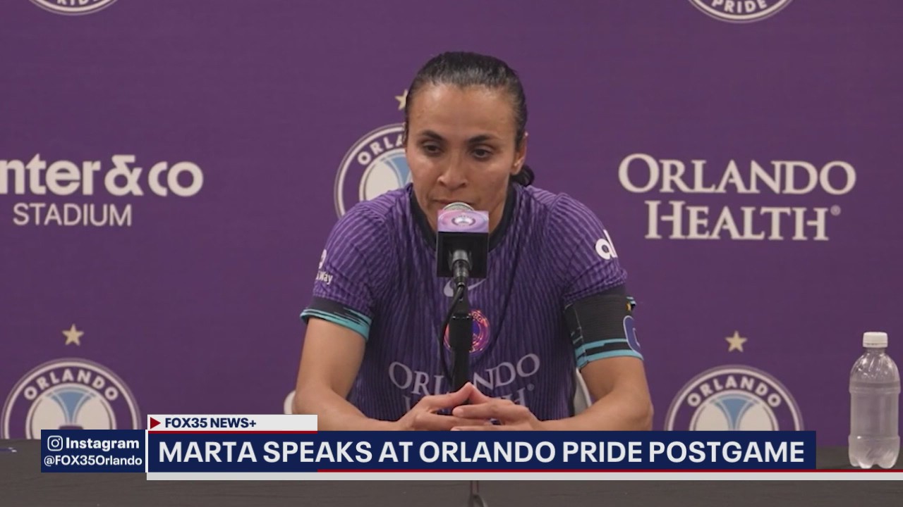 Orlando Pride's Captain Marta speaks on NWSL 2025 loss
