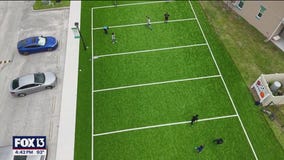 FOX 13 takes flight over New Life Village