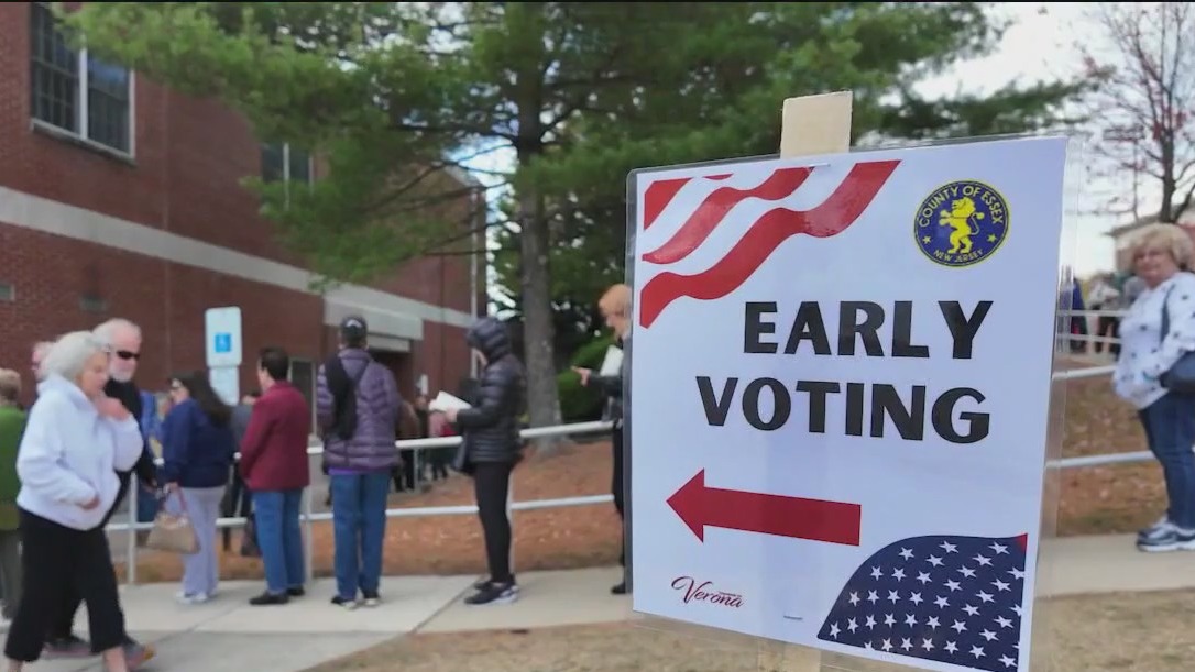 Record early voter turnout in N.J.