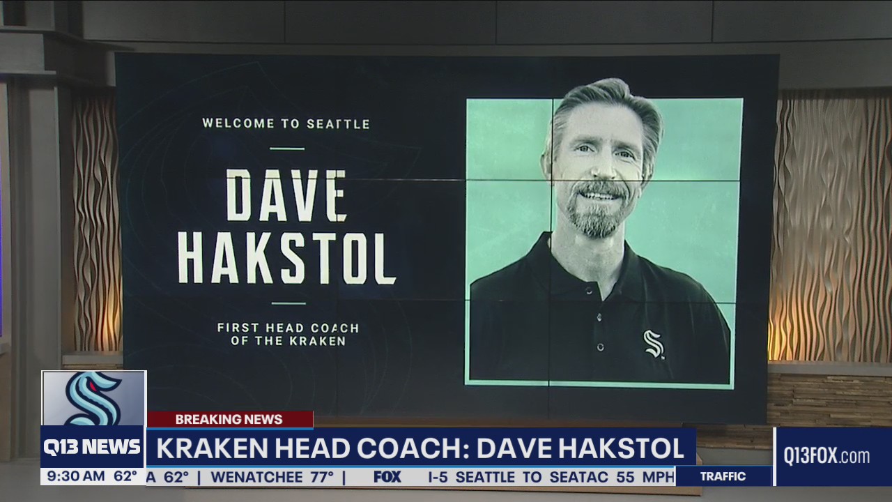 Dave Hakstol named Kraken head coach