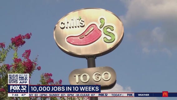 Chili's looking to hire 10,000 workers in 10 weeks