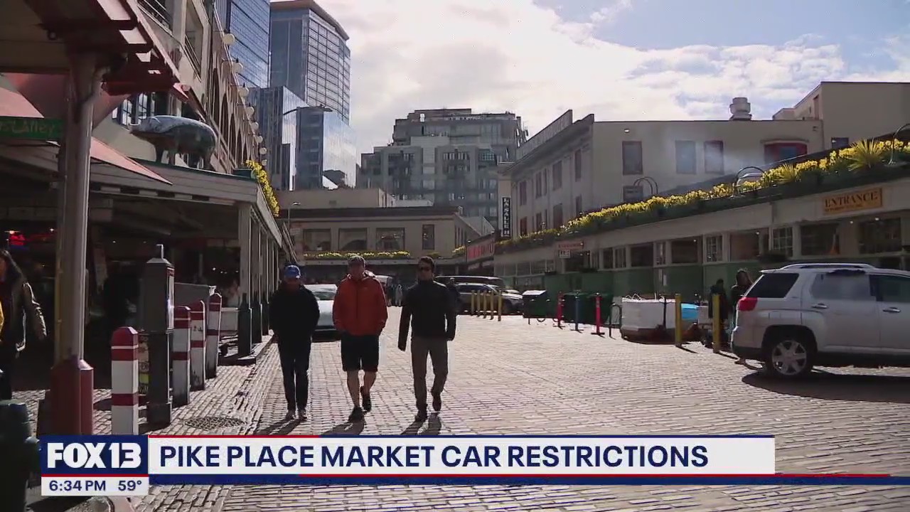 New car restrictions at Pike Place Market