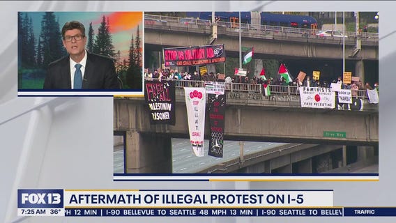 WSP explains why it took 5 hours to clear massive protest on I-5