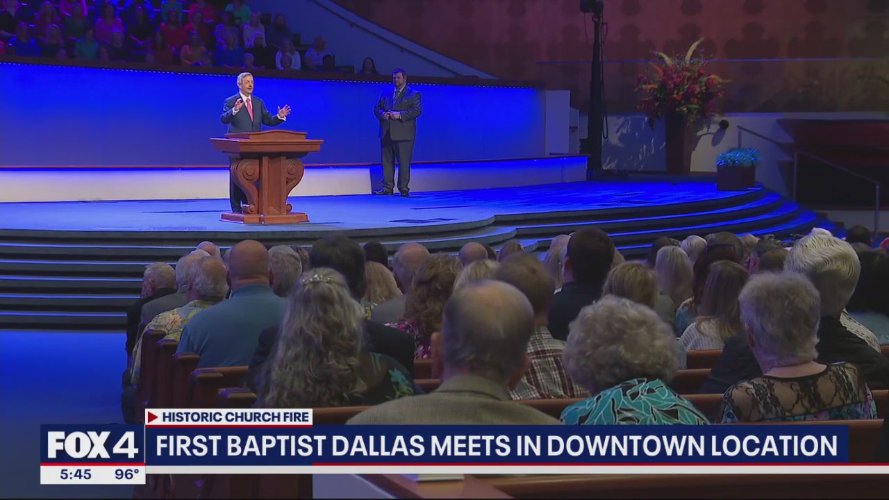 First Baptist returns to downtown Dallas worship center