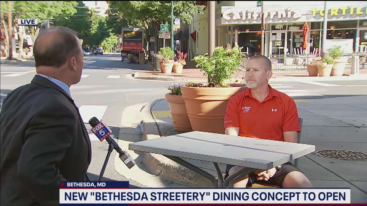 New 'Bethesda Streetery' dining concept to open
