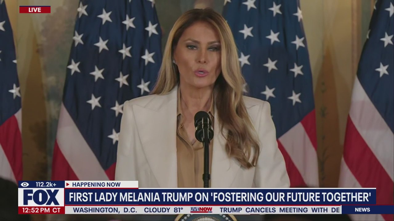 First Lady Trump on empowering kids' tech education