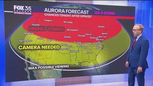 Northern Lights in Florida: Will you be able to see them?