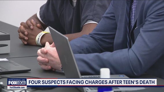 4 charged with murder in connection to 13-year-old's shooting death in Kent