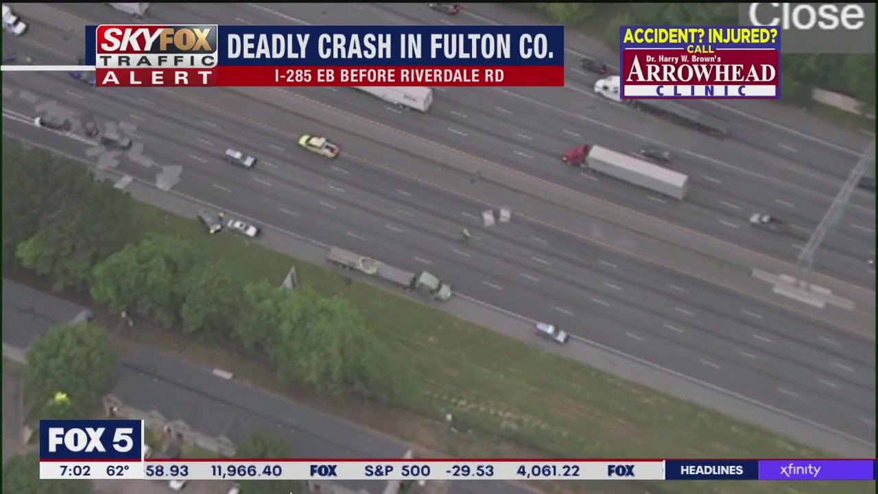 Deadly crash on I-285 | FOX 5 Atlanta
