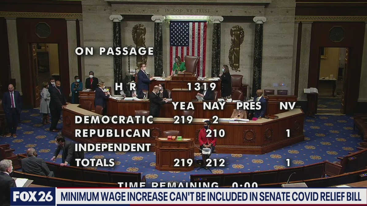 Biden's Covid relief bill and minimum wage