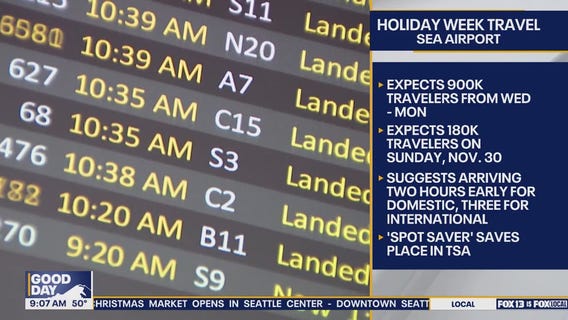 Planes, ferries and freeways: Your guide to Thanksgiving travel