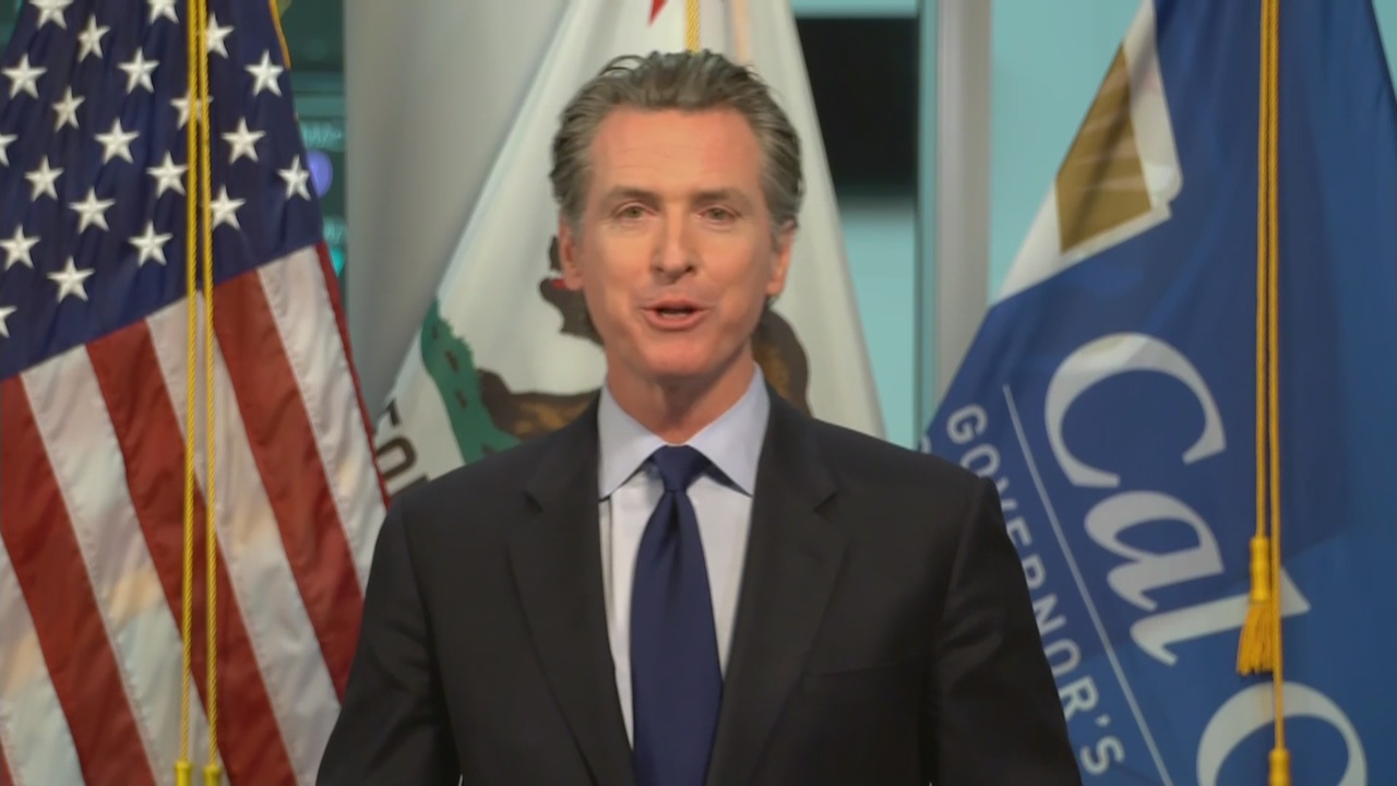 Gov. Gavin Newsom provides a Friday update on COVID-19