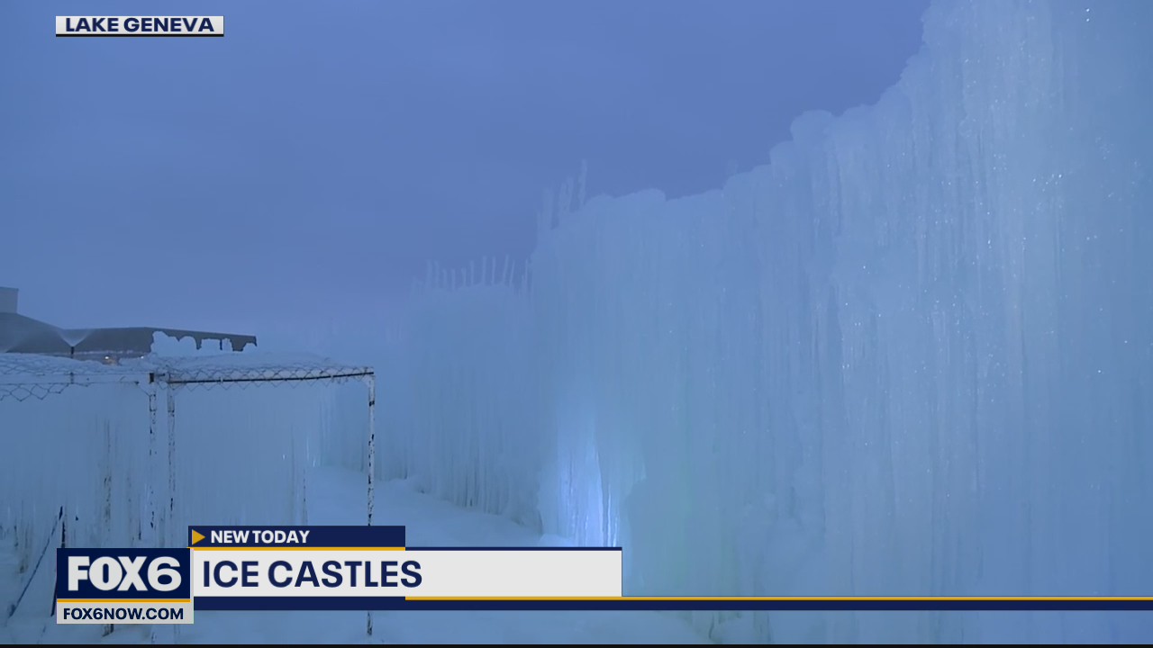Explore the Ice Castles in Lake Geneva