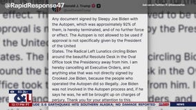 Trump to cancel all Biden 'autopen' orders