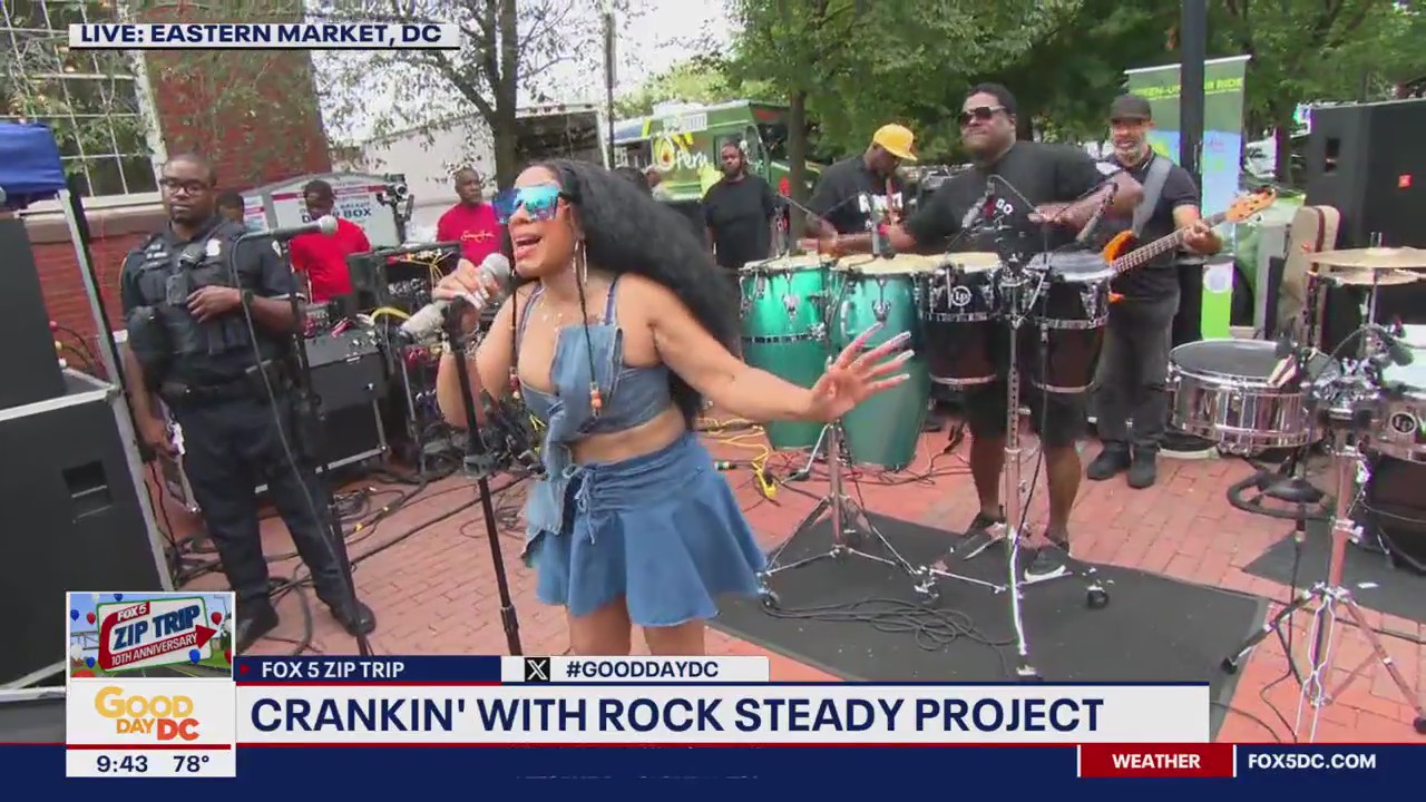 Zip Trip to Eastern Market: Crankin' with Rock Steady Project