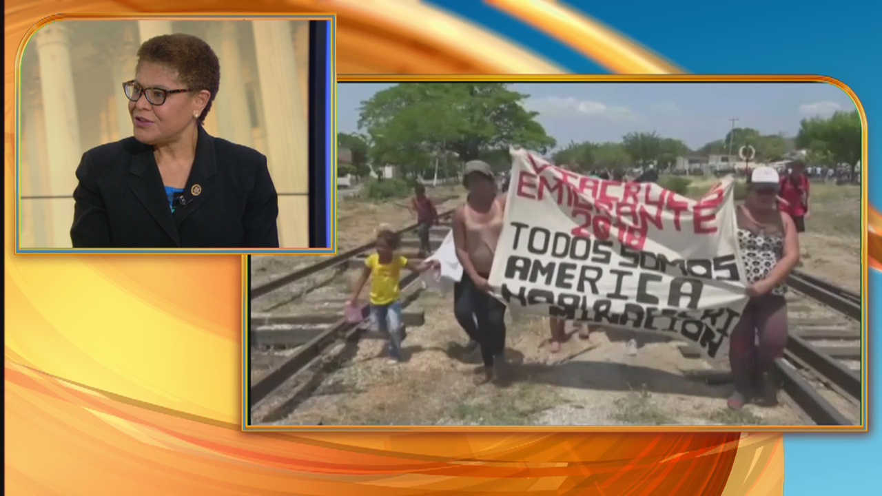 Rep. Karen Bass discusses California's immigration policies, Trump and Congressional Black Caucus
