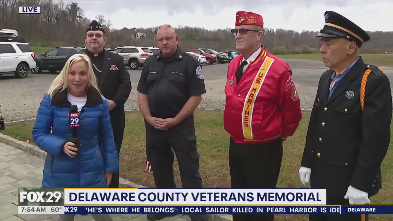 Delaware County Veterans Memorial invites local community to commemorate Veterans Day