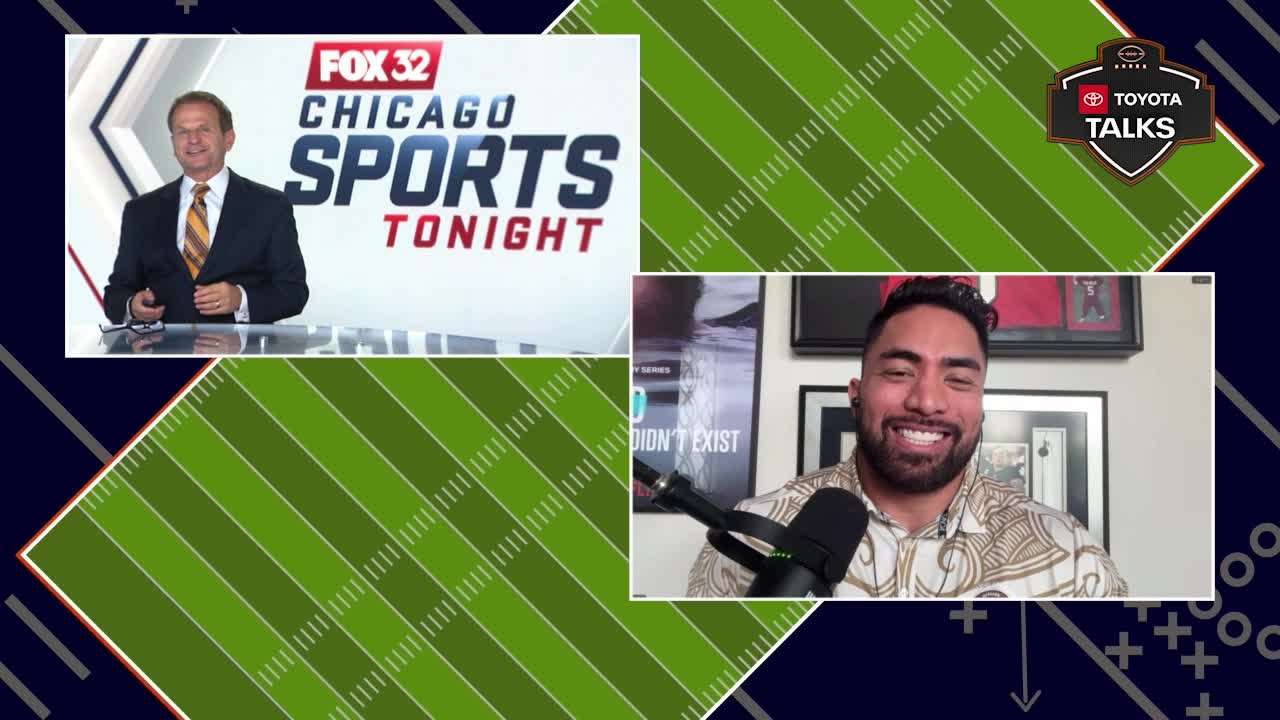 Manti Te’o on Bears’ comeback wins and why he’s buying into Ben Johnson and Caleb Williams | Toyota Talks