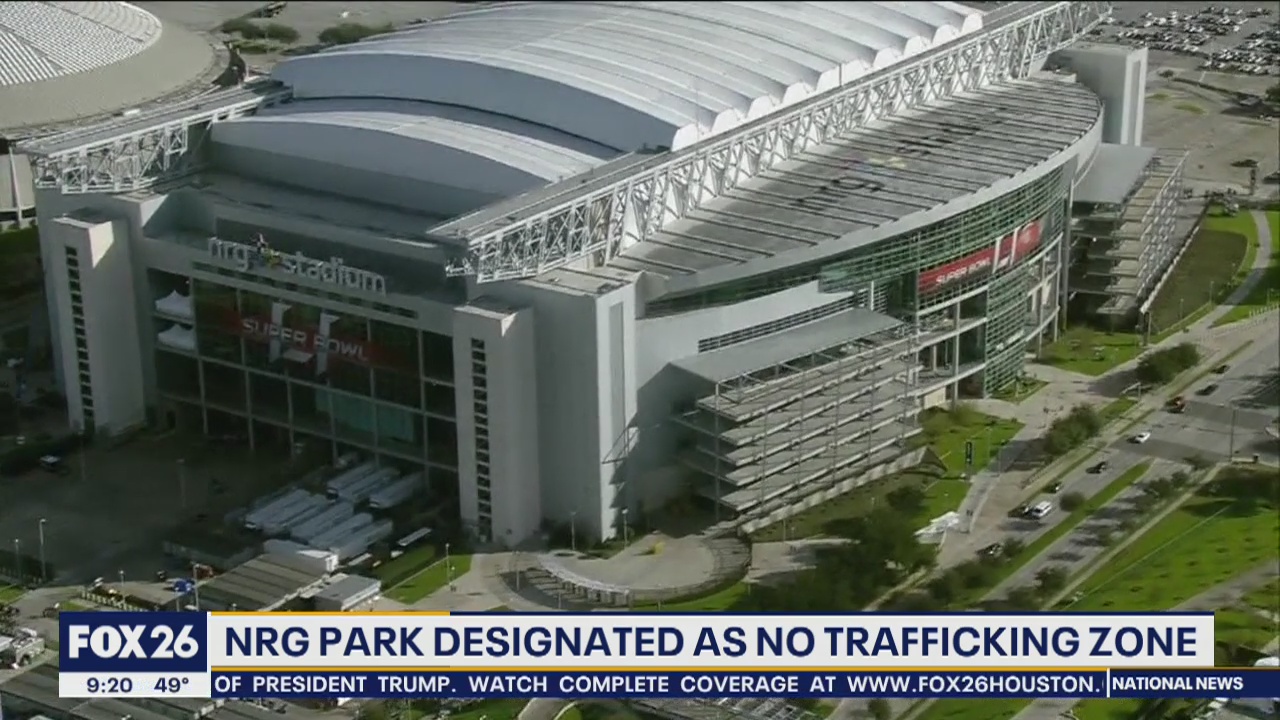 NRG Park designated as 'no trafficking zone'