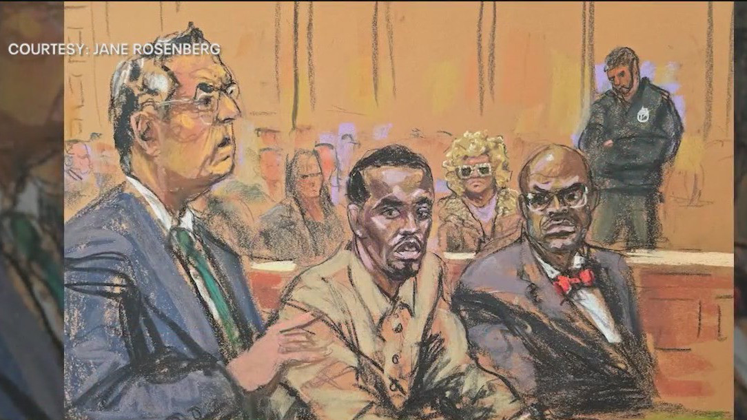 Diddy appears in NYC courtroom