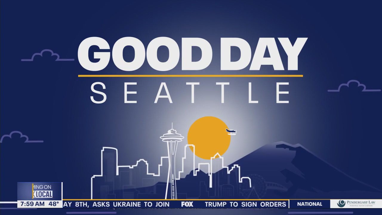 Good Day Seattle at 8am on Monday, 4/28