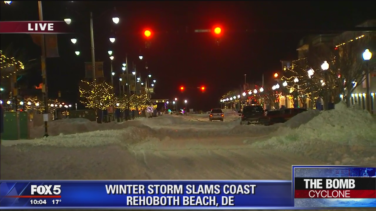 Eastern Shore digging out from huge snowfall after 'bomb cyclone'