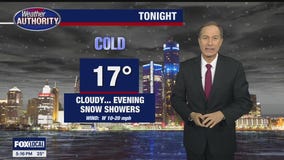 Partly sunny and very cold for Thursday