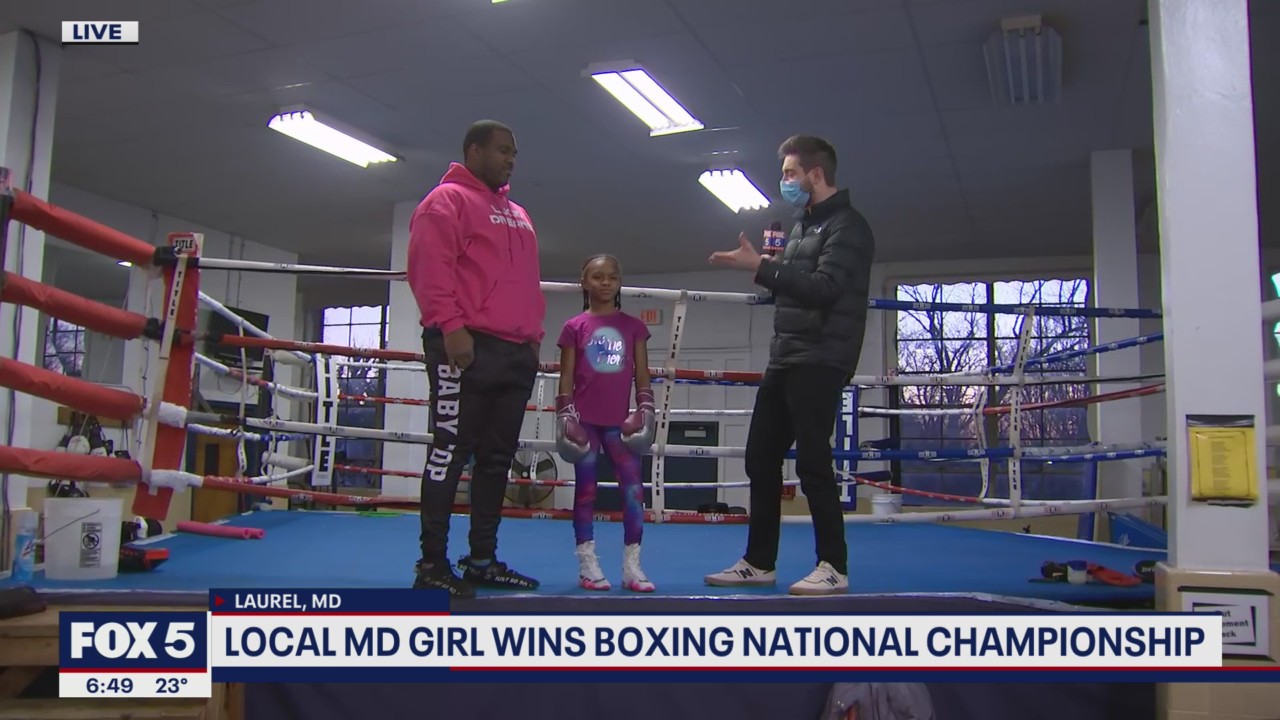 Maryland girl wins boxing national championship