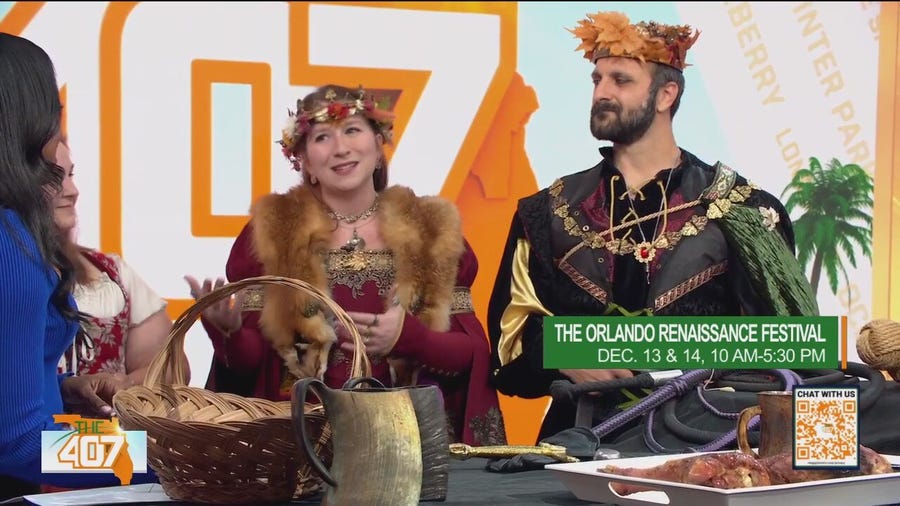 Orlando Renaissance Festival royalty crowns The 407