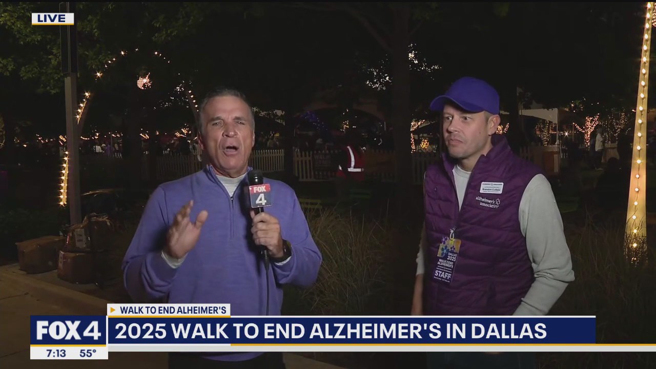 2025 walk to end alzheimer's takes place in Dallas